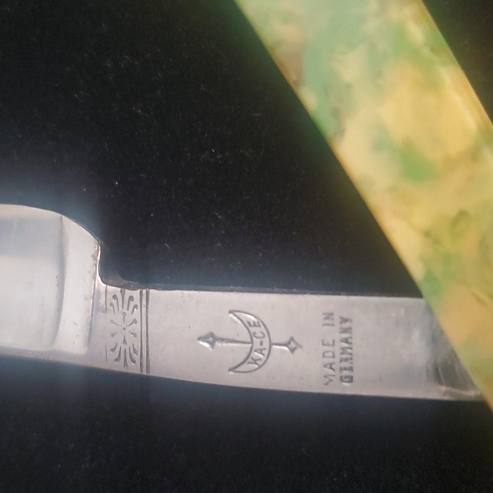 VINTAGE CARL KLAAS STRAIGHT RAZOR MADE IN GERMANY - Picture 4 of 7